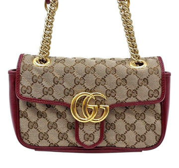 Gucci GG Marmont Flap Shoulder Bag 446744 151516821 [P]
