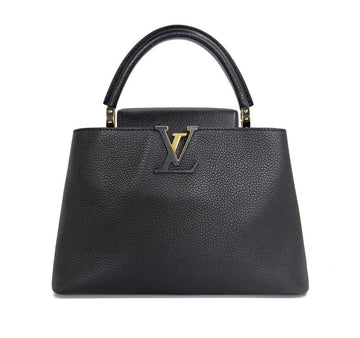 LOUIS VUITTON Capucines MM Schwarz Taurillon B69WE3FK 156376591 [P]