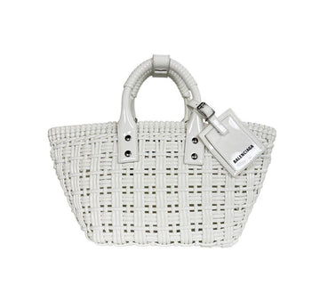 BALENCIAGA Bistro Korb Weiß J7SI5X35 156221565 [P]