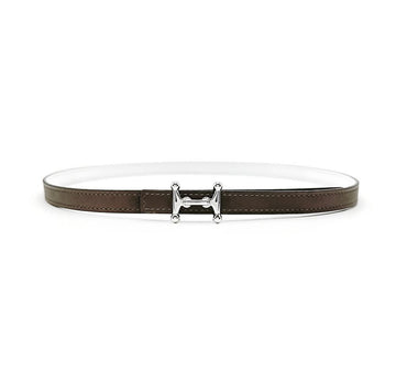Hermes Reversible Belt Palladium U B1114K147 151517243 [P]