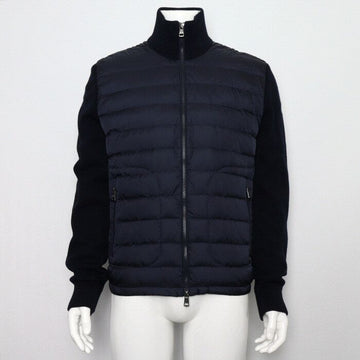 MONCLER TRICOT Logo-Patch Herren-Padding-Jacke 9B50700 158010572 [P]