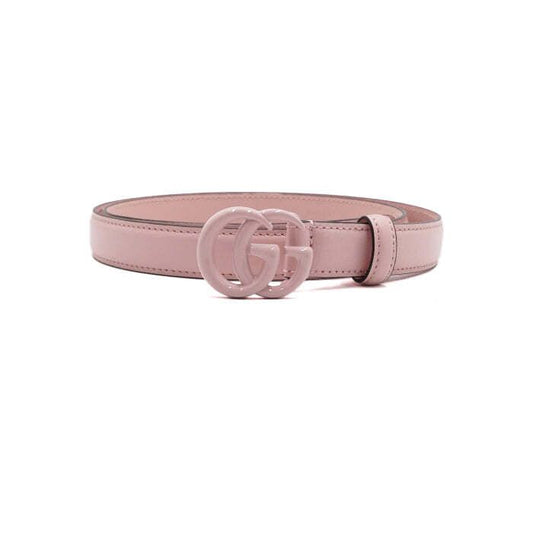 GUCCI ライトピンク GG マーモント シン 2cm レディース ベルト 409417 157312230 [P]