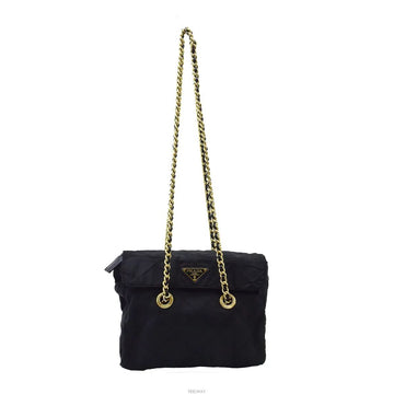 PRADA Chain Schultertasche in Schwarz 11028 158030166 [P]