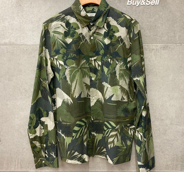 VALENTINO パームツリーシャツ グリーン 0000022732C031017 148409818 [P]
