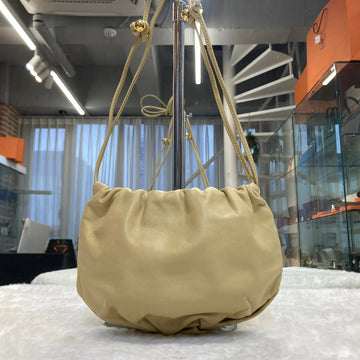 Bottega Veneta Leather Mini Cross Bulb Bag Beige G102409 158038976 [P]