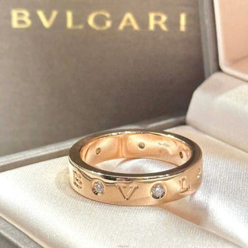 Bulgari 7P Diamond Vanilla Sorbet Ring 58 158039023 [P]