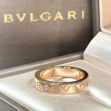 BULGARI 12 PG 1P-Diamant BB Ring J062501 158039065 [P]