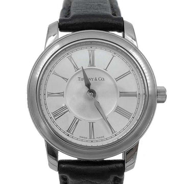 TIFFANY & CO Runde Stahl Uhr 620260412 158039076 [P]
