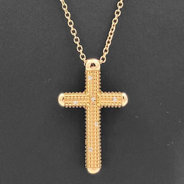 Damiani Metropolitan Diamond Cross Necklace (20062160) 158039093 [P]