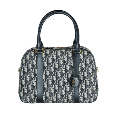 DIOR Oblique Débive Bowling Tote Bag Shoulder Bag 14688 158071797 [P]
