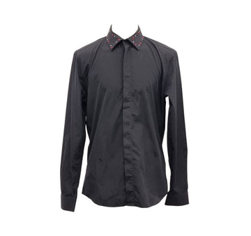 Givenchy Unused Stud Shirt Black GIB110518 151516424 [P]