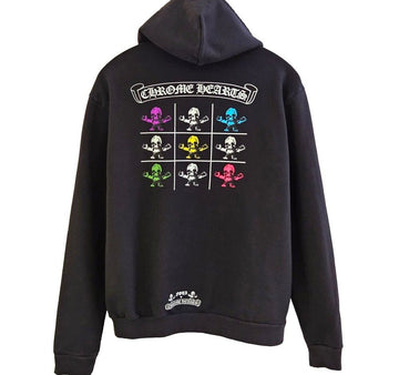 CHROME HEARTS Multi Pocket Hoodie Zip schwarz VWQAF651 155382588 [P]