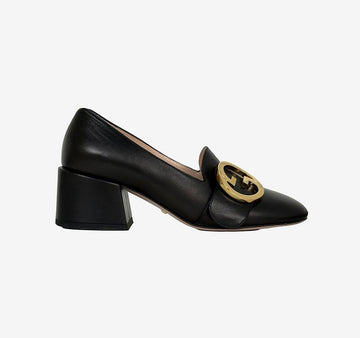 Gucci Blondie Mid-Heel Pumps 35 AFD022145N 157570202 [P]