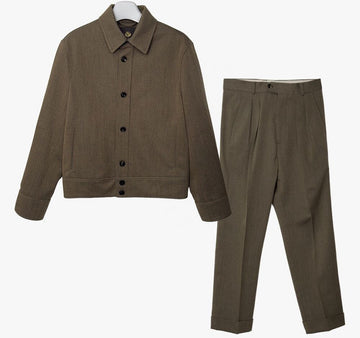 Loro Piana Unused 25SS Collin Blouson Trouser Setup 50, 48 Size 7O08QOSK 157570155 [P]