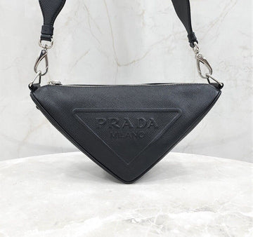 Prada Triangle Saffiano Leather Shoulder Bag 2VH155 133486384 [P]