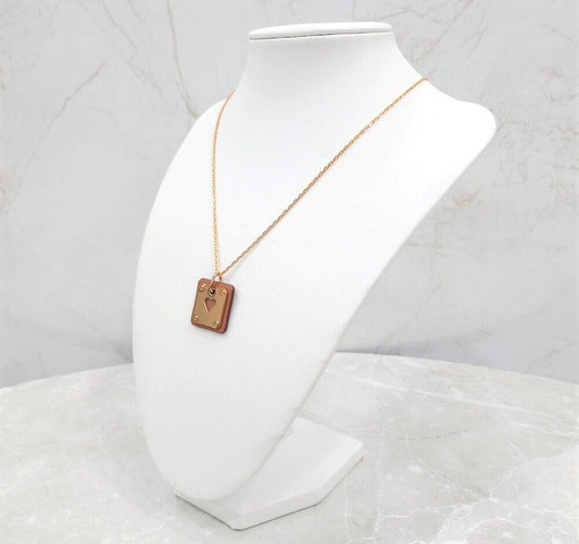 Hermes Ace of Hearts Necklace 110713579 [P]