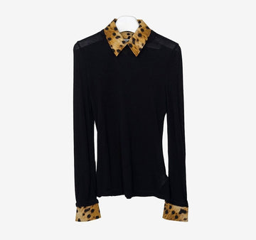 Burberry Spotted Monkey Print Long Sleeve B0820K008 151515867 [P]