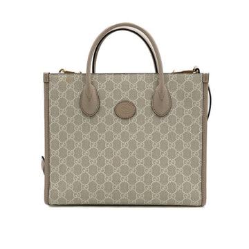 GUCCI GG Supreme Beiget Kleine Tote- und Schultertasche 659983 158116287 [P]