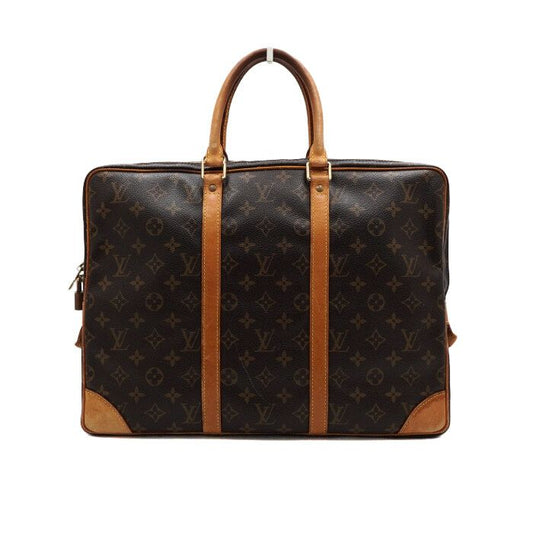 LOUIS VUITTON モノグラムキャンバスポルテドキュメントボヤジュブリーフケースAA65577 158116289 [P]
