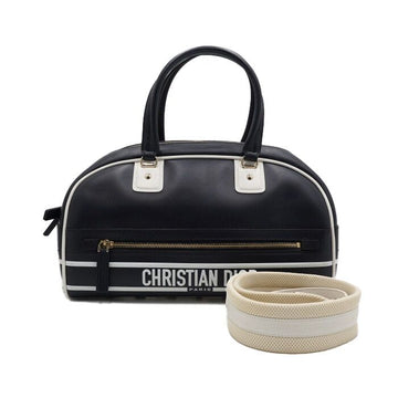 DIOR Navy Medium Vibe Bowling Bag Tote und Schultertasche aa65603 158116310 [P]