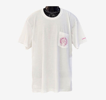 CHROME HEARTS ピンク ホースシュー 半袖 Tシャツ HRB258137C 158116594 [P]