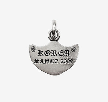 Chrome Hearts Shield Lettering Pendant Silver SR6O1MQI 158125273 [P]