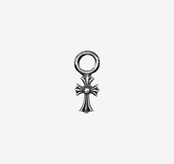 CHROME HEARTS Tiny Cross Charm Anhänger Silber LLWFZF6F 158125941 [P]