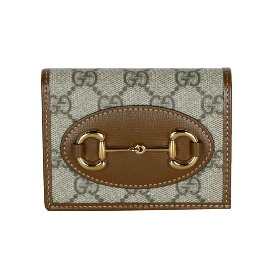 GUCCI Horsebit 1955 Kartenetui Geldbörse 621887 14694 158133783 [P]
