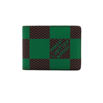 Louis Vuitton Green Damier Multiple Wallet for Men N40542 158162013 [P]