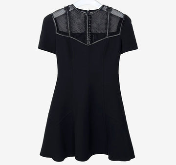 LOUIS VUITTON ショートスリーブスケータースカーフドレス LOB021030 158162020 [P]