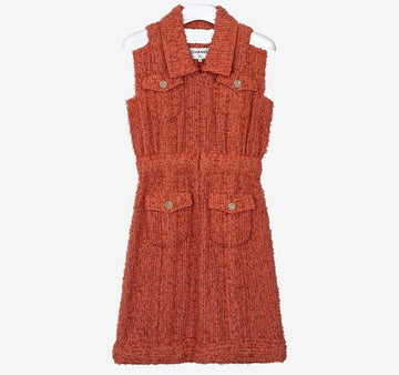 CHANEL Kreuzfahrtkollektion Tweedkleid AFD011444N 158163197 [P]