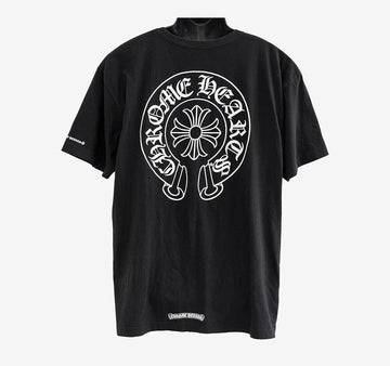 CHROME HEARTS Horseshoe Pocket Kurzarm T-Shirt Schwarz G6750G17 158166072 [P]