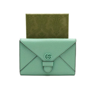 GUCCI Texturiertes Kartenetui GG Marmont 701072 in Grün 158172803 [P]