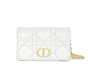 Dior Unused Macro Cannage Shoulder Bag White DSWX68Y 155091707 [P]
