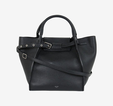 CELINE ビッグバッグ グレインカーフスキン スモール ブラック 7C8UQV 158174038 [P]