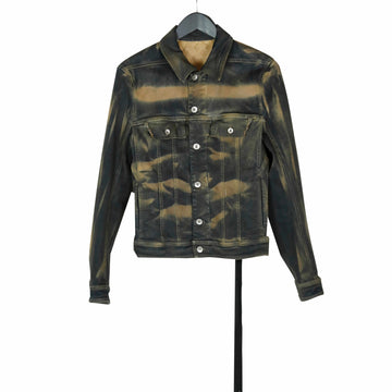 RICK OWENS ストレッチデニムジャケットDU02C5751-SDM 14722 158174075 [P]