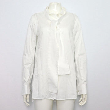 Burberry White Tie Pin Detail Women's Shirt 4547114 158175196 [P]