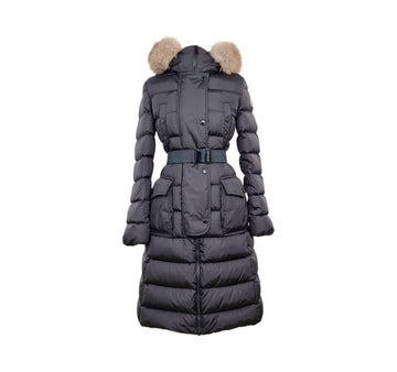 MONCLER Fuchs-Fell Gürteldown Jacke 155562612 [P]