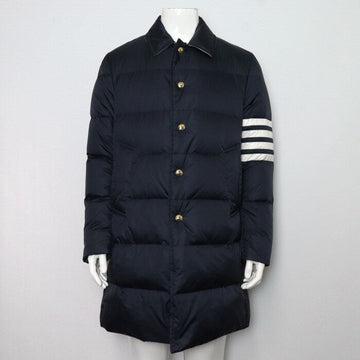 Thom Browne Navy Nylon Matte Finish Long Down Jacket AA65522 158176732 [P]