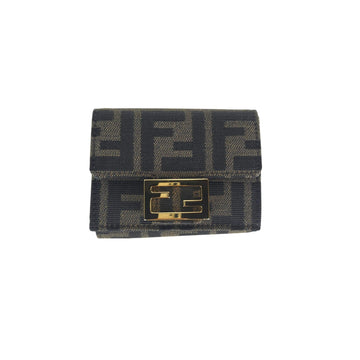 Fendi Micro Trifold Fabric Wallet 8M0395 14714 158177905 [P]
