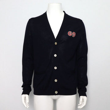 Gucci 576815 GG Patch Wool Men's Cardigan AA64880 158178873 [P]