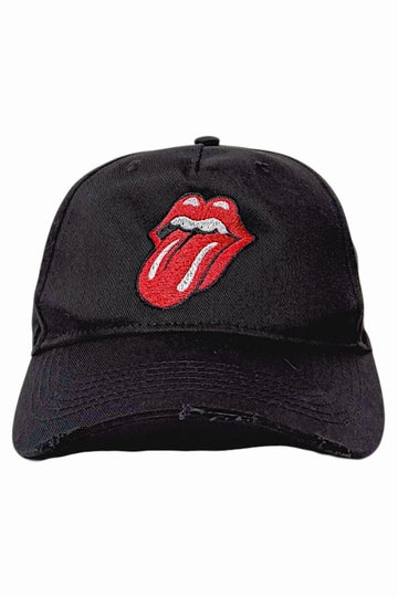WILD DONKEY ビンテージ ブラック 26FW ローリング・ストーンズ コラボ帽子 ROLLINGSTONES CAP HT01 711 VINTAGE BLACK 2059 158182538 [P]