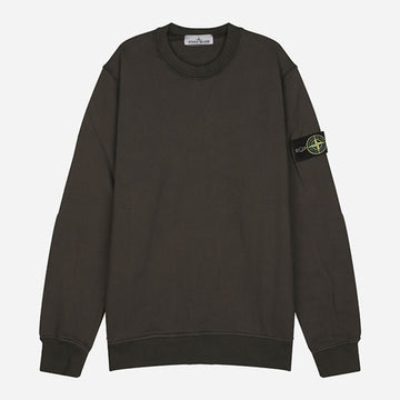 STONE ISLAND クルーネック スウェットシャツ チャコールグレー 158191365 [P]