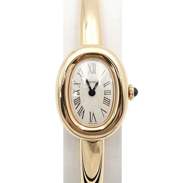 Cartier 18K Yellow Gold Mini Benuat Bangle Women's Watch WGBA0021 158192599 [P]