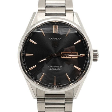 Tag Heuer Carrera Gold Hands Day Date Automatic 41MM Steel Men's Watch WAR201C 158192649 [P]