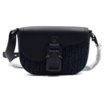 Dior Multi Navy Saddle Mini Flap Messenger Shoulder Bag Crossbody aa65680 158192759 [P]