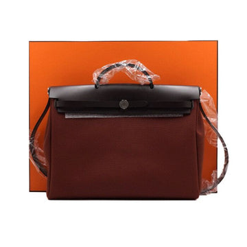 Hermes Canvas Loose Ash Herbag Messenger 39 Tote and Shoulder Bag H084489CK 158192783 [P]