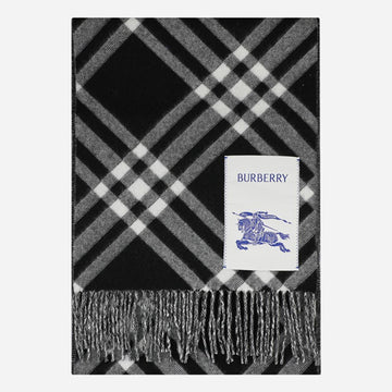 BURBERRY Check-Cashmere-Schal schwarz 158193181 [P]