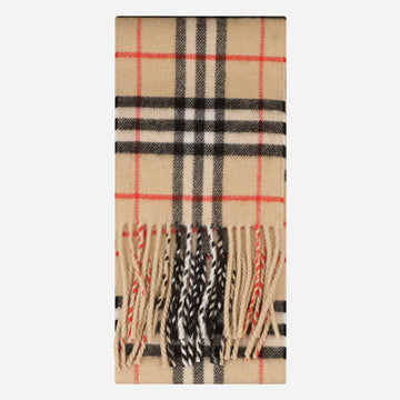 BURBERRY スリムチェックカシミアマフラーサンド8113377B9719 158193175 [P]