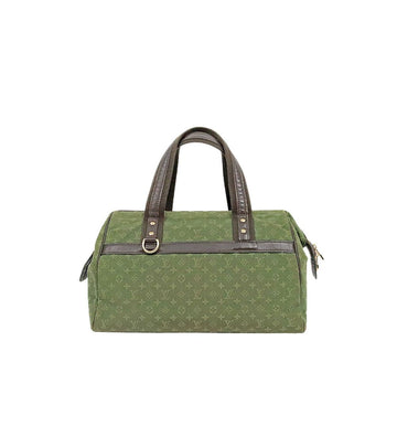 LOUIS VUITTON グリーンモノグラムミニリンジョセフィンショルダーバッグ 63032 158193314 [P]